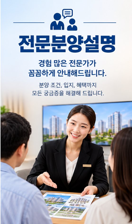 전문 분양설명 — 분양조건·입지·혜택 안내